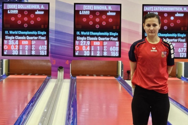 Česko má po dlouhých dvaceti letech mistryni světa v kuželkách