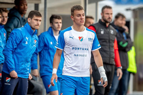 Hráč Baníku Ostrava z ligového zápasu