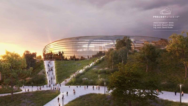 Jiný návrh z architektonické soutěže